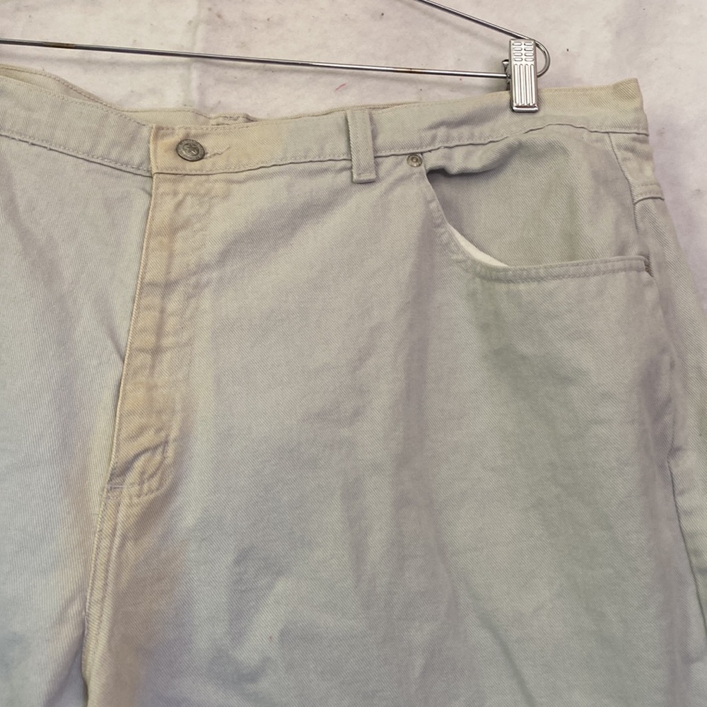 Faded Glory Light Beige Plus Size Denim Jeans - Picture 4 of 13